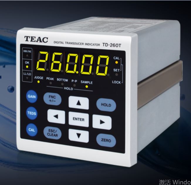 TEAC 数字指示器 TD-260T AC(BCD) TD-260T AC(RS-232C)