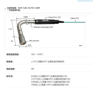 ANRITSU安立计器温度计SX-362-02-1-TPC1-ANP