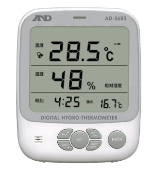 AND艾安德AD-5685環境温湿度計
