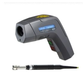 ANRITSU安立计器温度计红外线温度计+接触式温度计AR-6500系列(手持式)