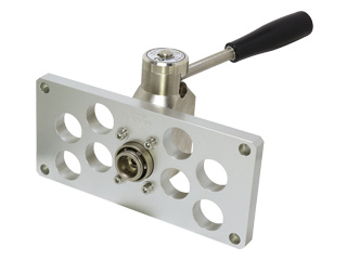 NITTO日东手动工具多路耦合器安装板MAM-A-3S6-CL（6端口型，大板）