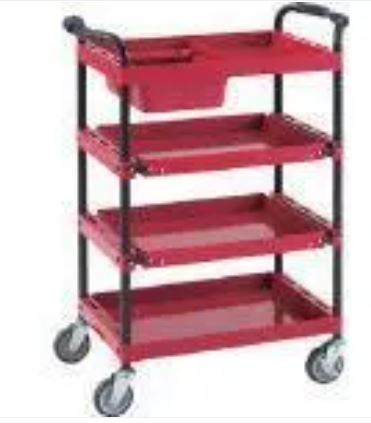 中山TRUSCO 带滑板架板工具车TWB-644SP