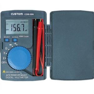 CUSTOM日本东洋测量测试测绘工具数字检电表CDM-09N