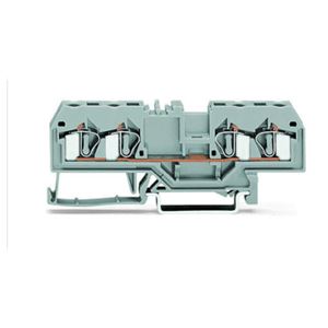 WAGO万可281-664  4线普通接线端子