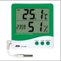 AND爱安德外接传感器温湿度计AD-5682（带时钟）
