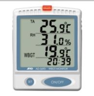 AND爱安德壁挂式/台式中暑指数计/中暑指数监测仪AD-5693