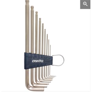 EIGHT百利内六角扳手套装TLS-9青岛平山技研刘15621198049