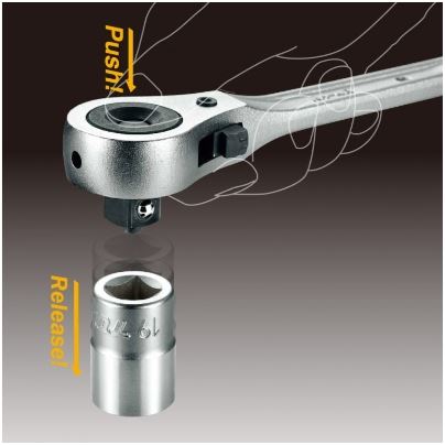 日本TOP超越强力棘轮手柄推压式RH-4RP