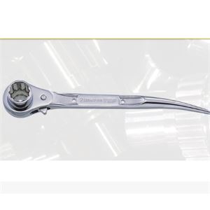 日本TOP超越不锈钢棘轮扳手短型SRM-17×21S