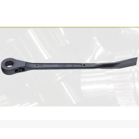 日本TOP超越带撬棍的细棘轮扳手RM-19×21TB