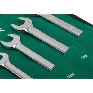 SATA世达工具双开口扳手呆扳手组套008009