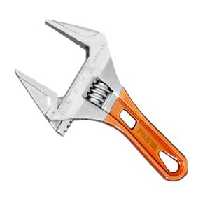 FUJIYA富基亚轻短防滑活动扳手带握把FLS-43G-F