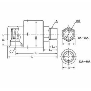 SGK昭和技研接头RXE1025RH
