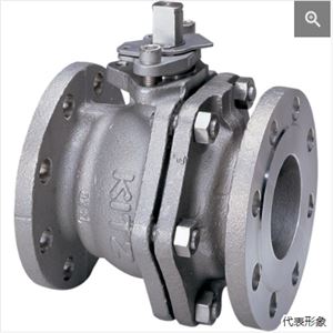 KITZ开滋不锈钢制法兰形球阀10UTBO80青岛平山郭-158-54210565