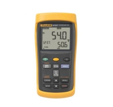 美国FLUKE 振动测试仪 Fluke 54-IIB 双通道记录型接触式温度表