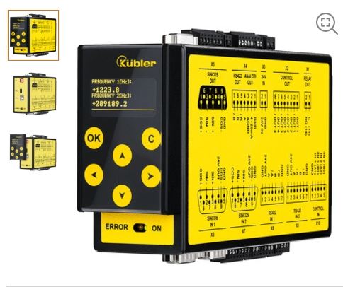 Kübler库伯勒 安全速度监测器 Safety-M compact SMC2.2