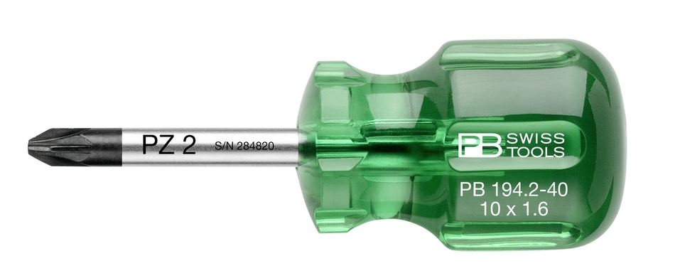 瑞士 pbswisstools  经典短柄螺丝刀    PB 194