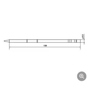 HAKKO白光烙铁头T12-DL12 详询  关15908970566