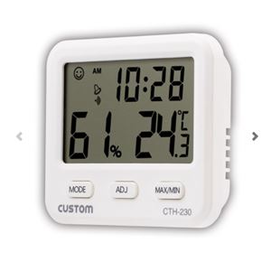 CUSTOM东洋数显温湿度计CTH-230青岛平山技研刘156-21198049