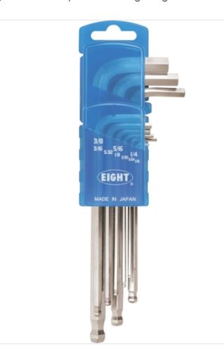 EIGHT百利公制球头内六角扳手TLS-9Z 详询  关15908970566