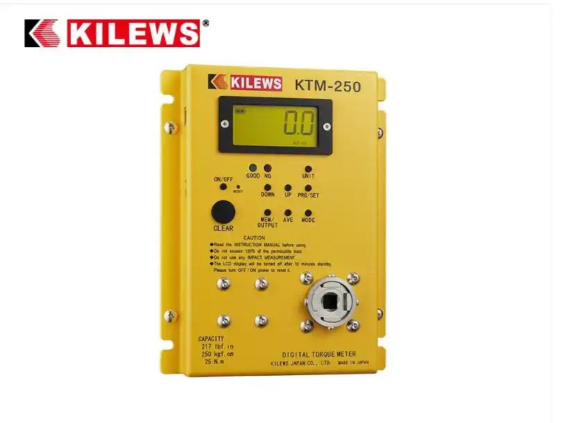 Kilews奇力速电批扭力测试仪KTM-250青岛平山技研刘15621198049