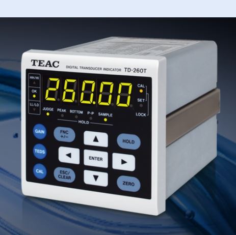 TEAC数显指示计TD-260T荷重传感器控制器青岛平山郭1585421056