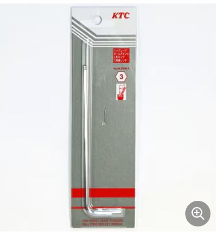 KTC京都球头加长内六角扳手HLD250-3详询  关159-0897-0566