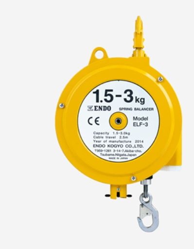 ENDO远藤长行程弹簧平衡器ELF-15详询  关159-0897-0566