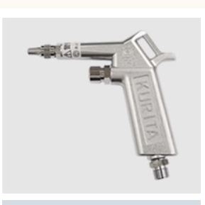 KURITA栗田气动喷枪气动吹尘枪GT50青岛平山郭15854210565