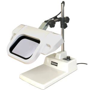 日本OTSUKA大塚台式LED照明放大镜O-LIGHT3L-B 3.5X荆
