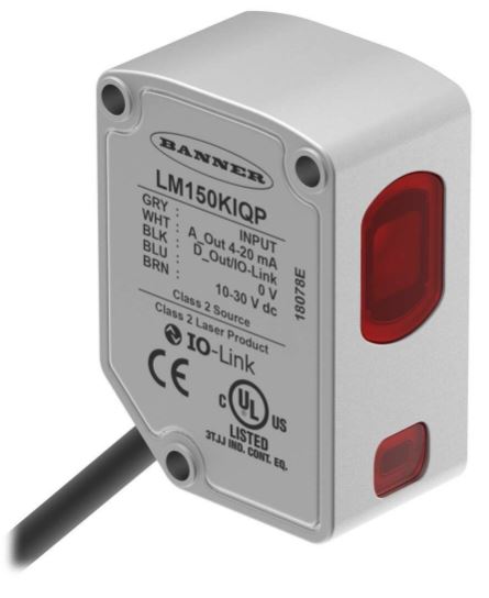 美国BANNER邦纳代理 激光测距 LM150KIQP