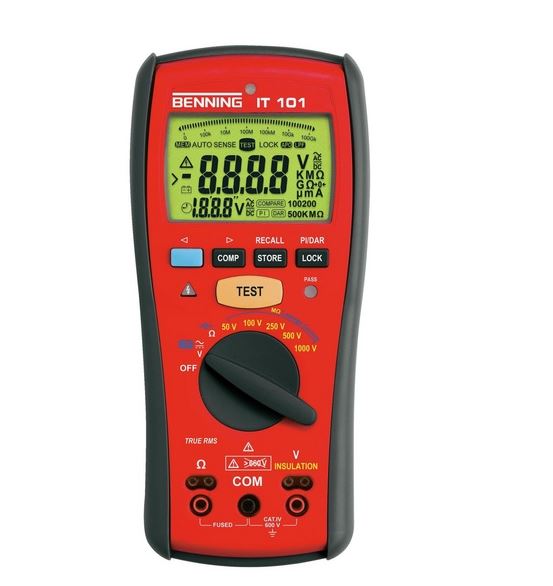 BENNING 绝缘和电阻测试器 75024610
