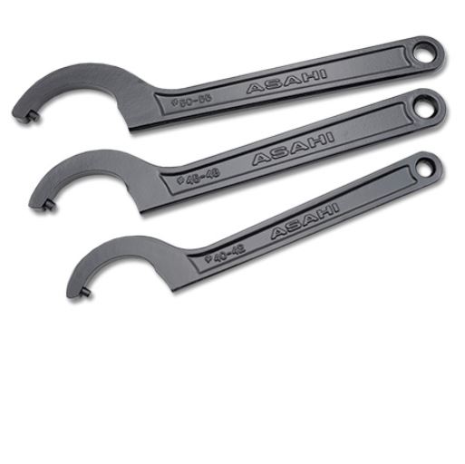ASAHI旭金属工业月牙扳手FPP105勾型扳手青岛平山郭15854210565