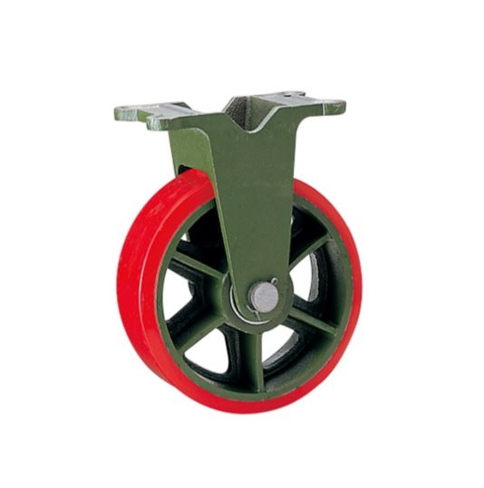 TAKIGEN泷源K-510-250超重型固定脚轮定向轮 联系156*5513*4803