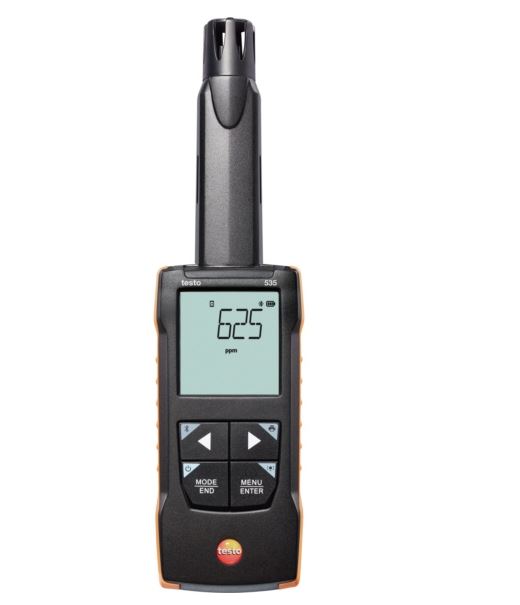 TESTO 535 - 带应用程序连接的 CO2 数字测量仪器  46210550