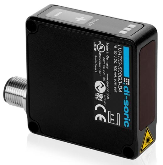 德国Di-soric索瑞克 光学距离传感器 LVHT52-500G3-B4