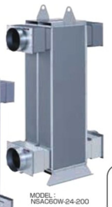 TSK关西电热 热交换器 NSAC60W-24-200