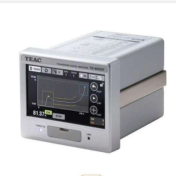 日本TEAC彩色触屏数字指示器TD-9000T青岛平山郭-158-54210565