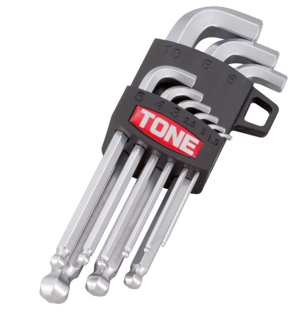 TONE前田L型球头内六角扳手BS900S详询  关159-0897-0566