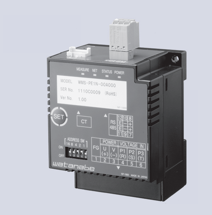 WATANABE渡边WMS-PE1N-00A000单电路电源功率信号器156*5513*4803