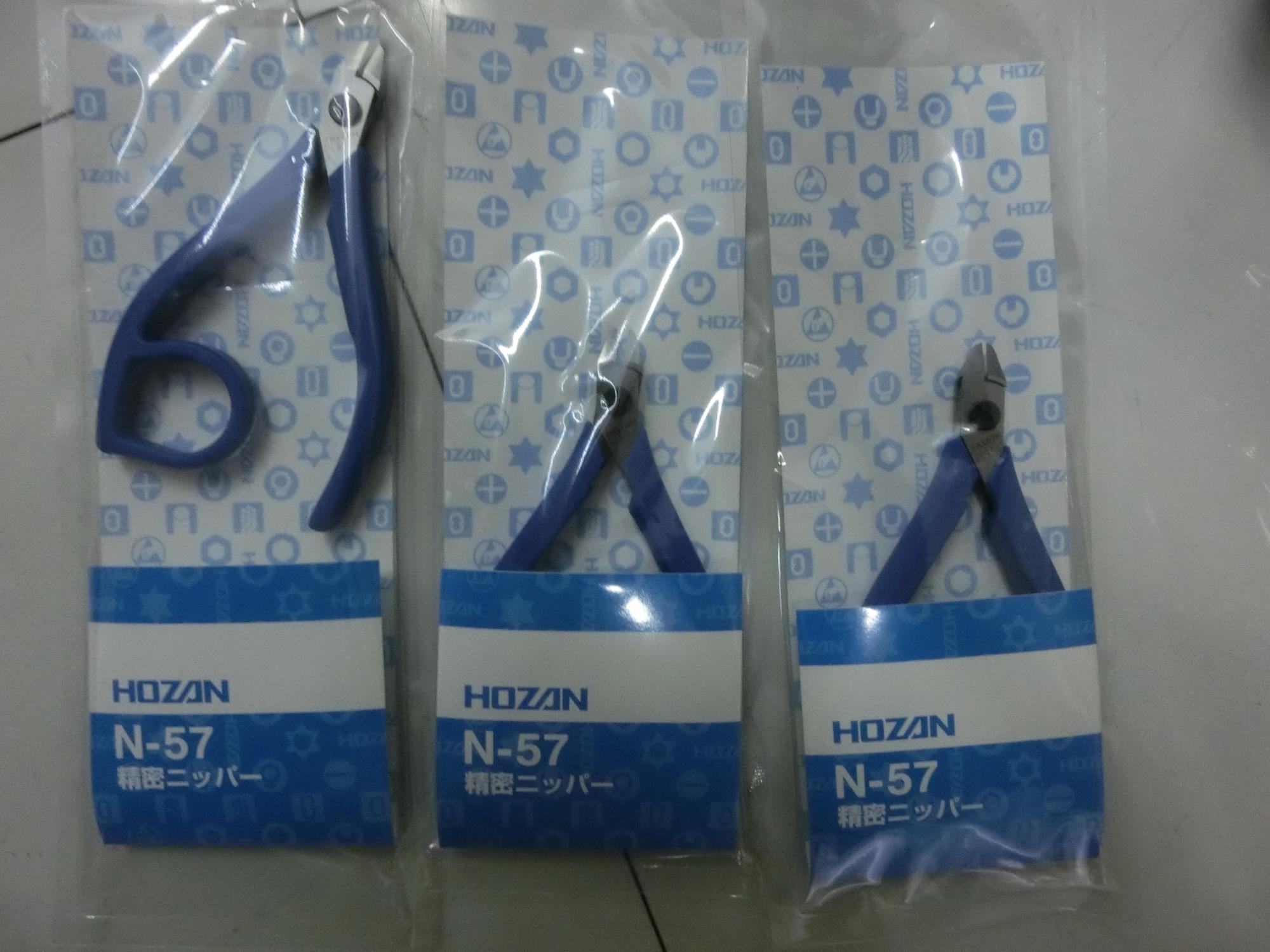 原装进口HOZAN精密剪钳现货N-57尖嘴钳156/5513/4803