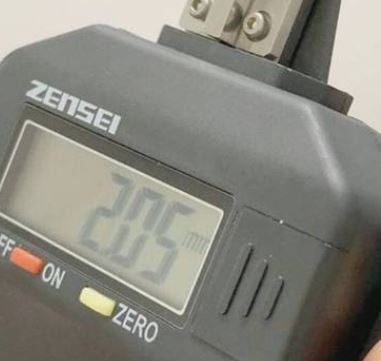 zensei全晴数显缝隙宽度测量仪HE-HA001详询  关159-0897-0566