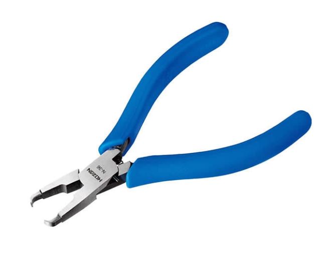 HOZAN宝三弯头剪钳N-36