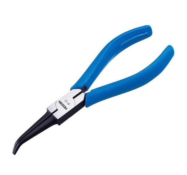 HOZAN宝三弯嘴尖头钳P-12