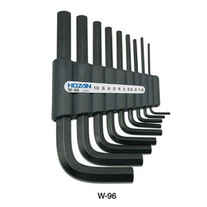 HOZAN宝三六角扳手组W-96