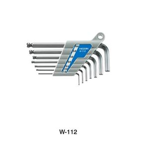 HOZAN宝三L型长柄球扳手组W-112
