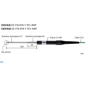 日本ANRITSU安立計器温度传感器CS-11E-010-1-TC1-ANP