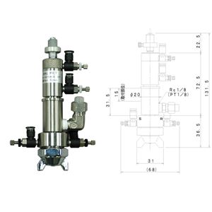 日本ACEGIKEN液体定量排出阀BP-107DNⅡ-SP