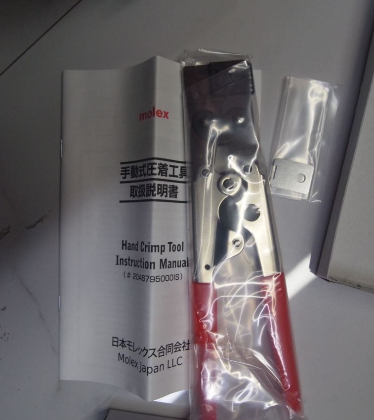 MOLEX莫仕JHTR1031C手动压接钳青岛平山技研刘15621198049