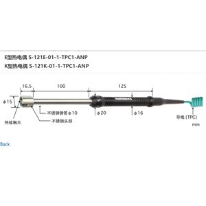 日本ANRITSU安立計器温度传感器S系列S-121E-01-1-TPC1-ANP